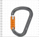 PETZL Karabinek William Triact-Lock